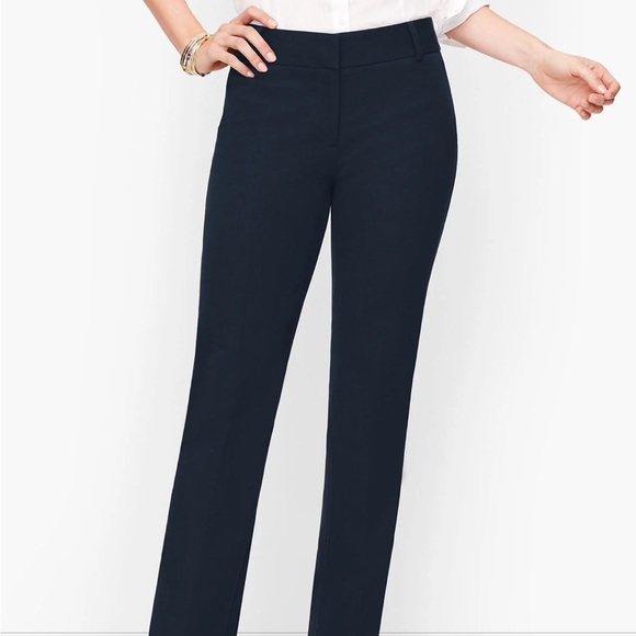 Talbots Newport Curvey Petite Pants (Navy, 10P) - Picture 2 of 6